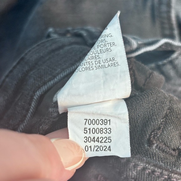 Place Skinny Jeans - Charcoal and Pink - Picture 7 of 9